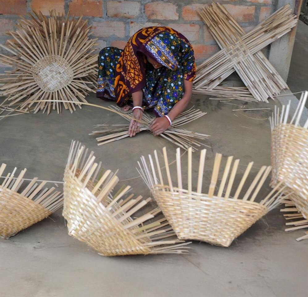 bamboo and cane work
