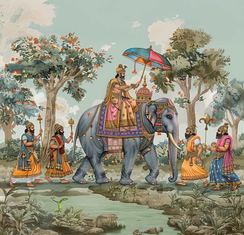 miniature paintings rajasthan and mughal art