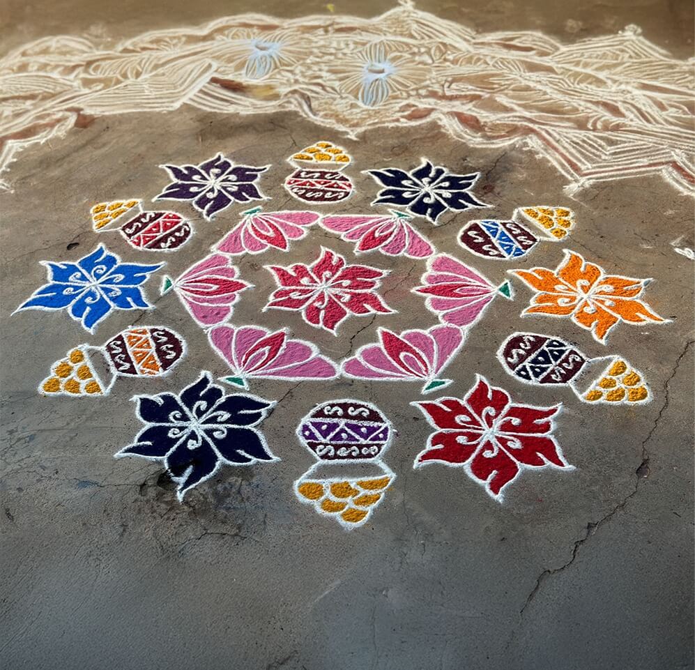 rangoli art daily rituals