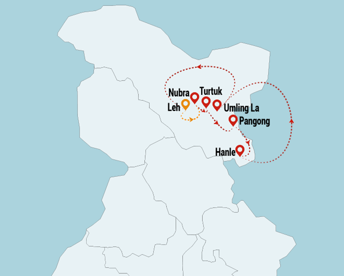 ride to the crown of the himalayas bike trip map ride to the crown of the himalayas bike trip map