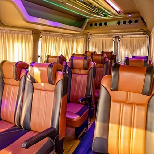 tempo travellers seater